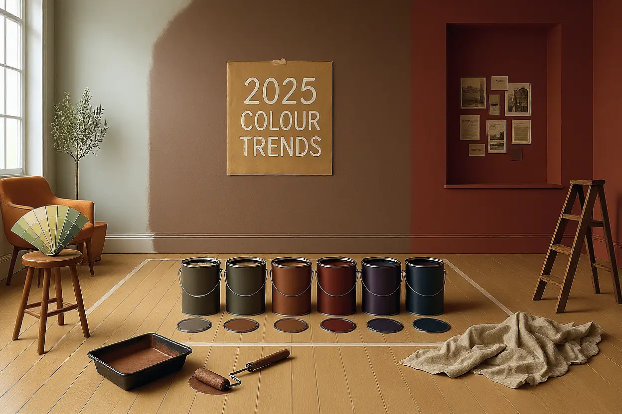 Top Paint Color Trends for 2025: The Shift to Sophisticated and Emotionally Resonant Hues